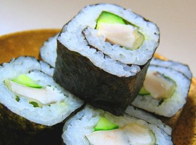 sushi vegano