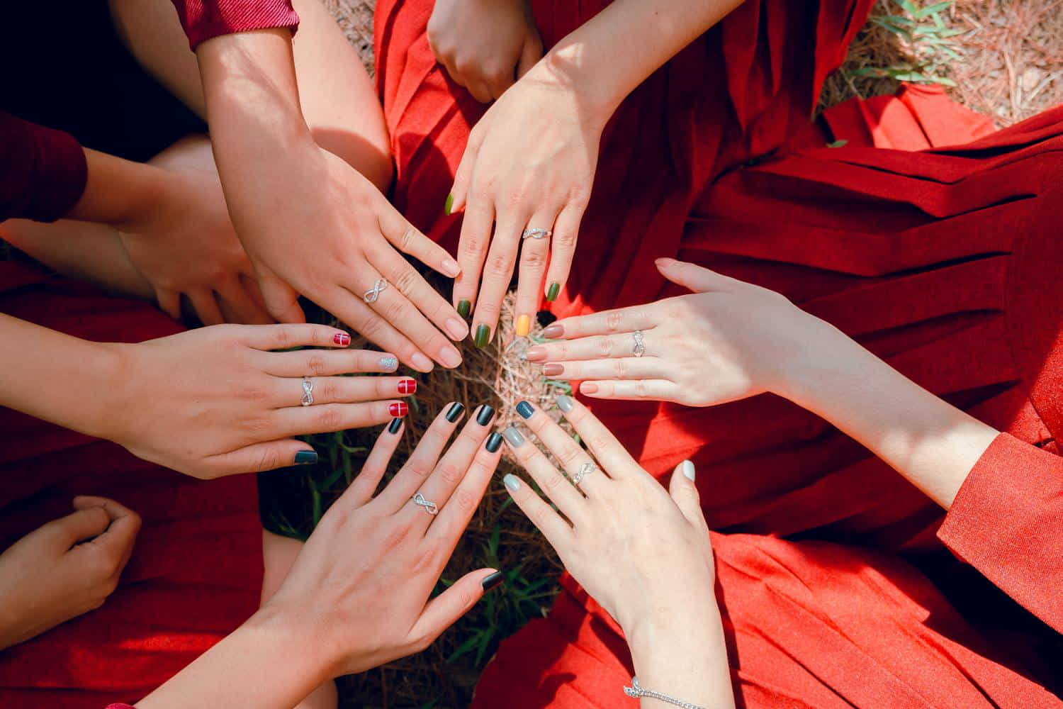 manicure colori decorazioni