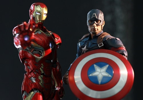 iron man and captain america
