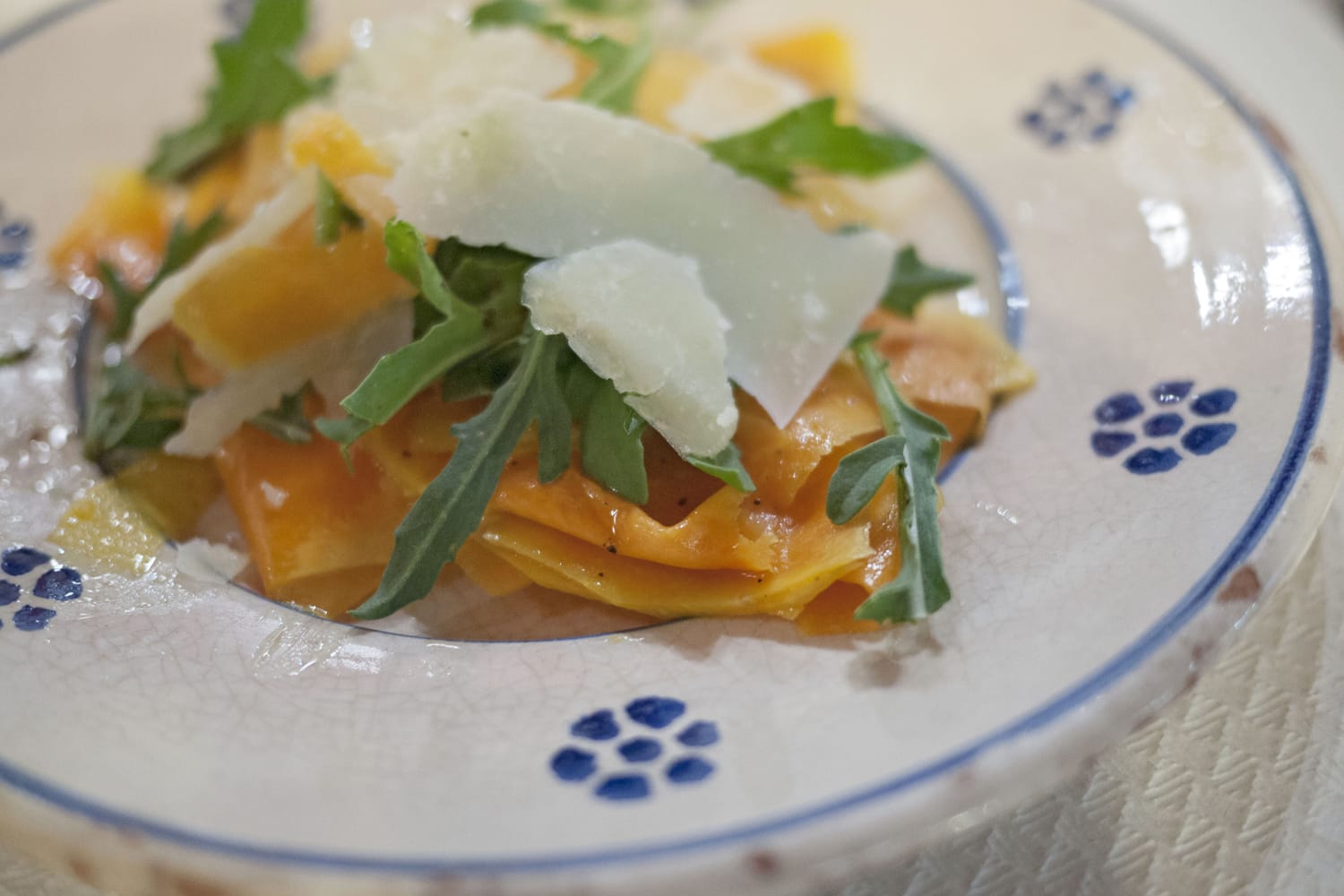 carpaccio di zucca