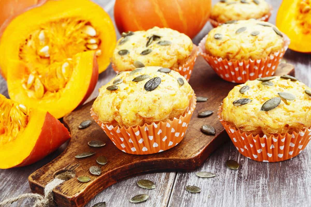 muffin salati alla zucca