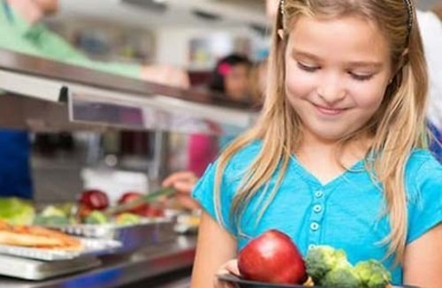 mangiare sano a scuola