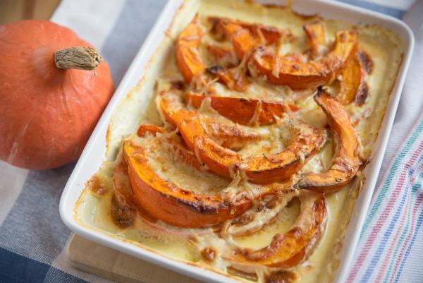 zucca al gratin