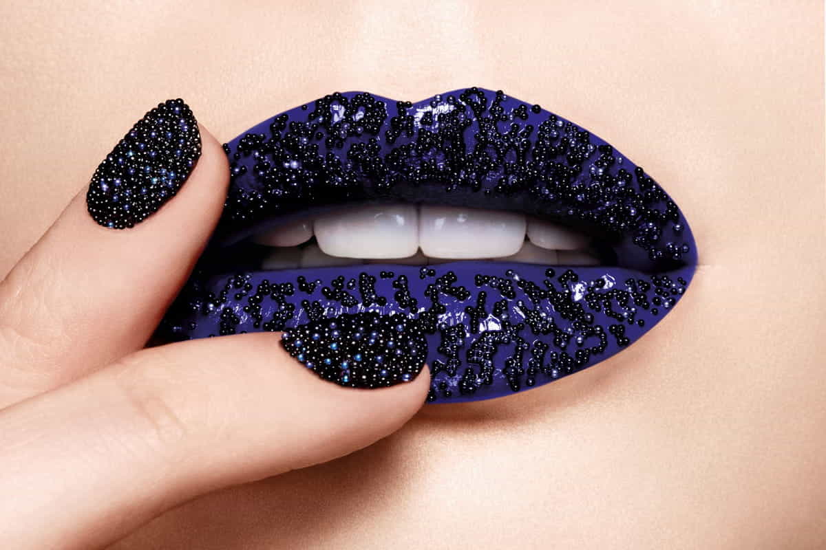 caviar manicure