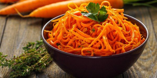 ricette carote crude insalata