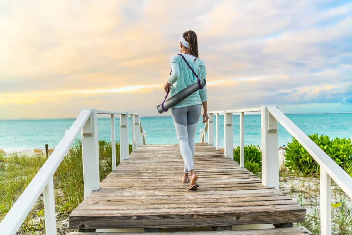 yoga walking