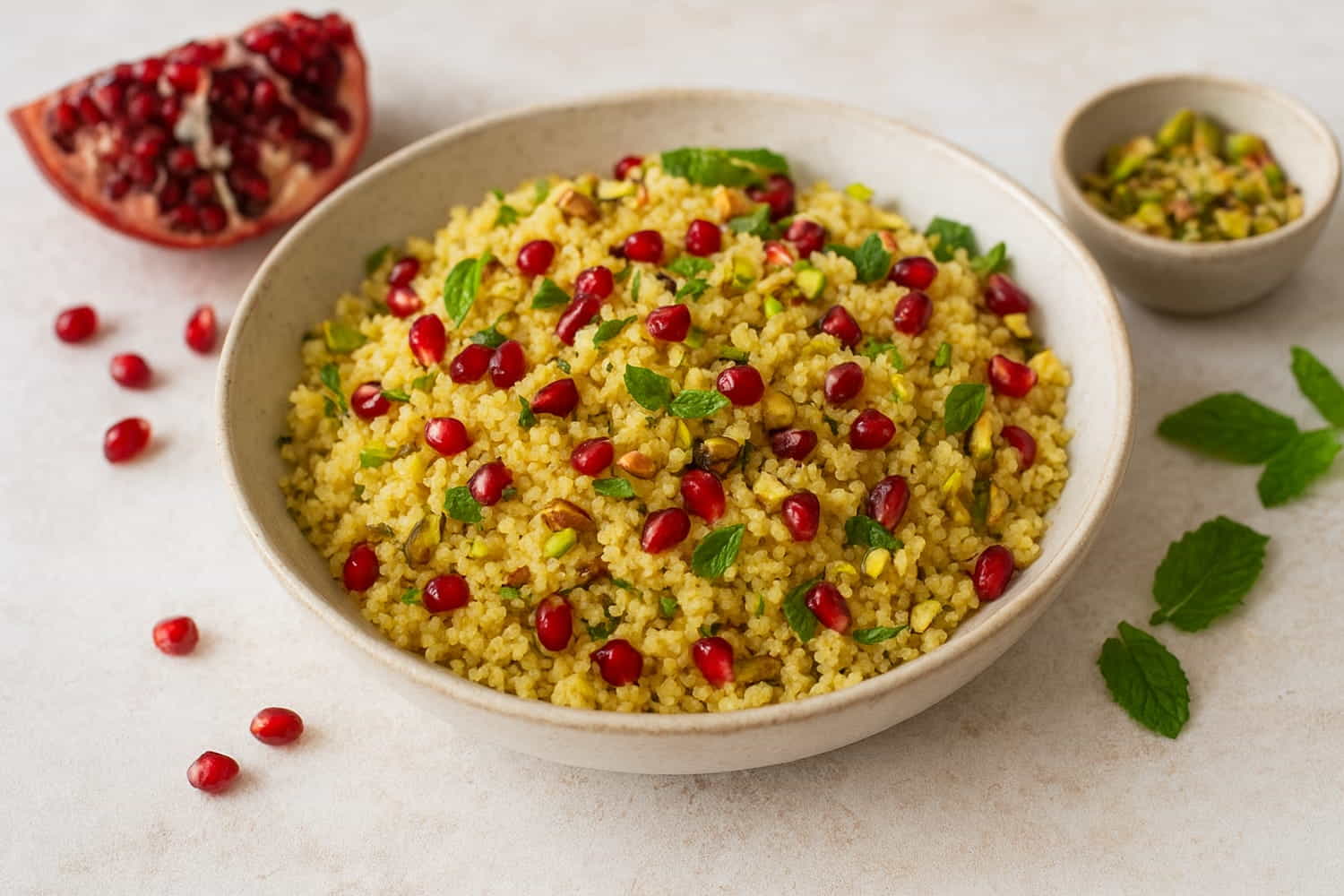 couscous al melograno