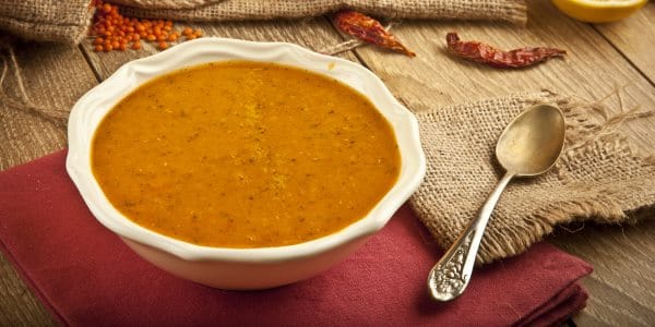 zuppa lenticchie rosse rapa bianca