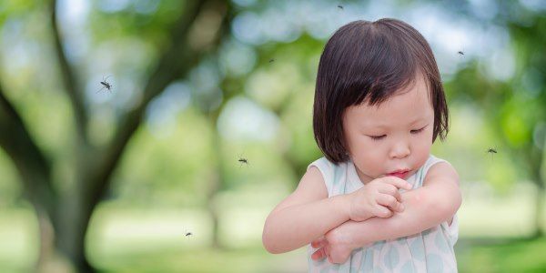 zanzare proteggere bambini