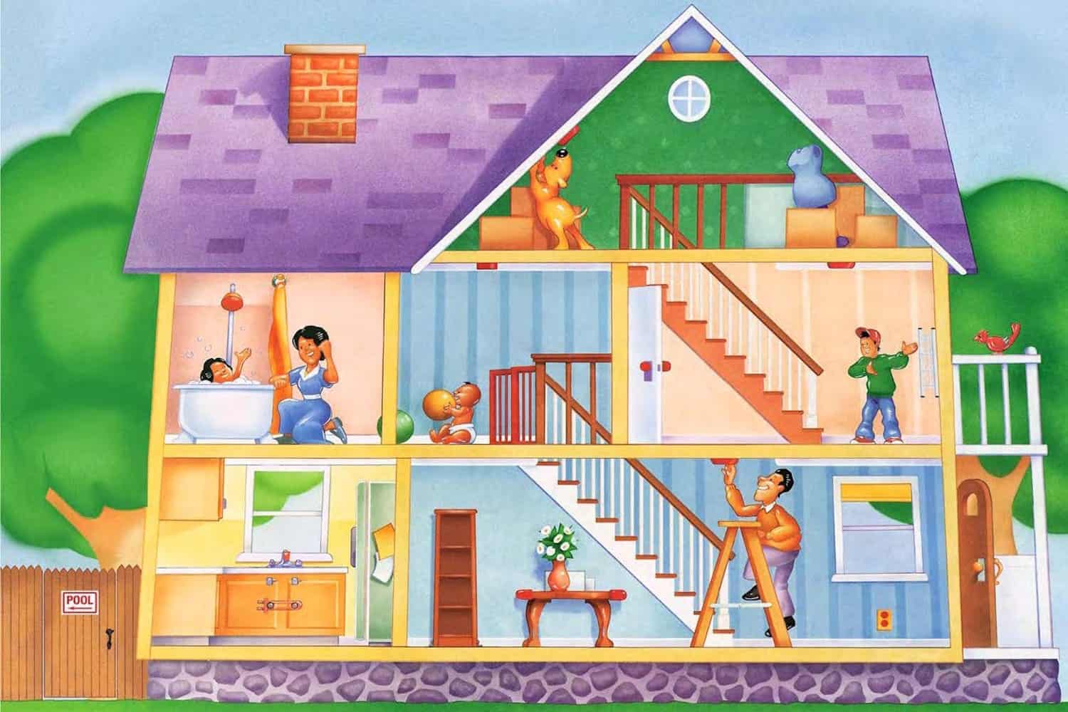 casa sicura per bambini