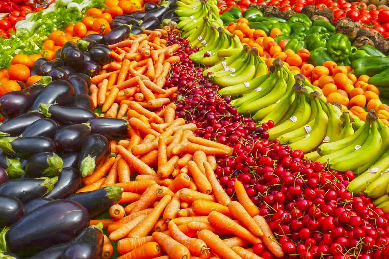 quanta frutta e verdura mangiare al giorno