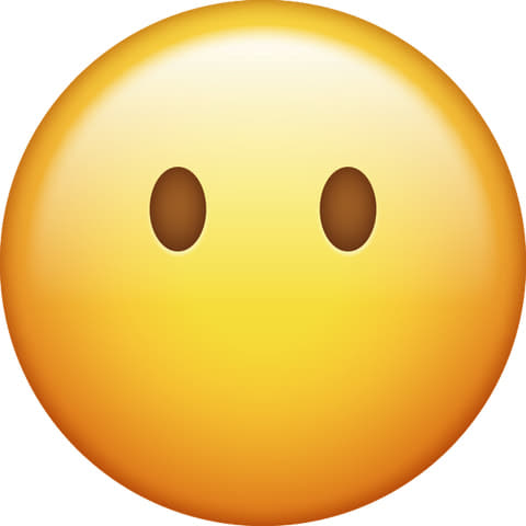 Without Mouth Emoji