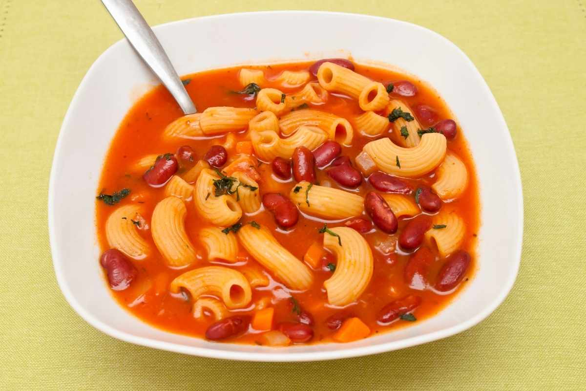 la pasta e fagioli fa ingrassare