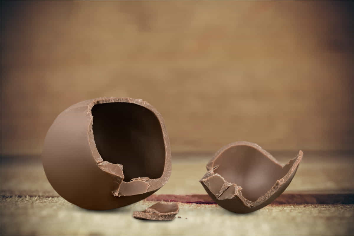 pasqua riciclare uova cioccolato