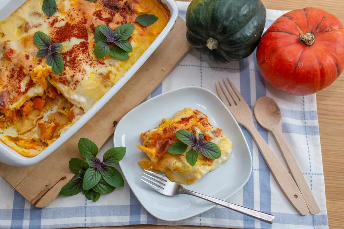 lasagne alla zucca light