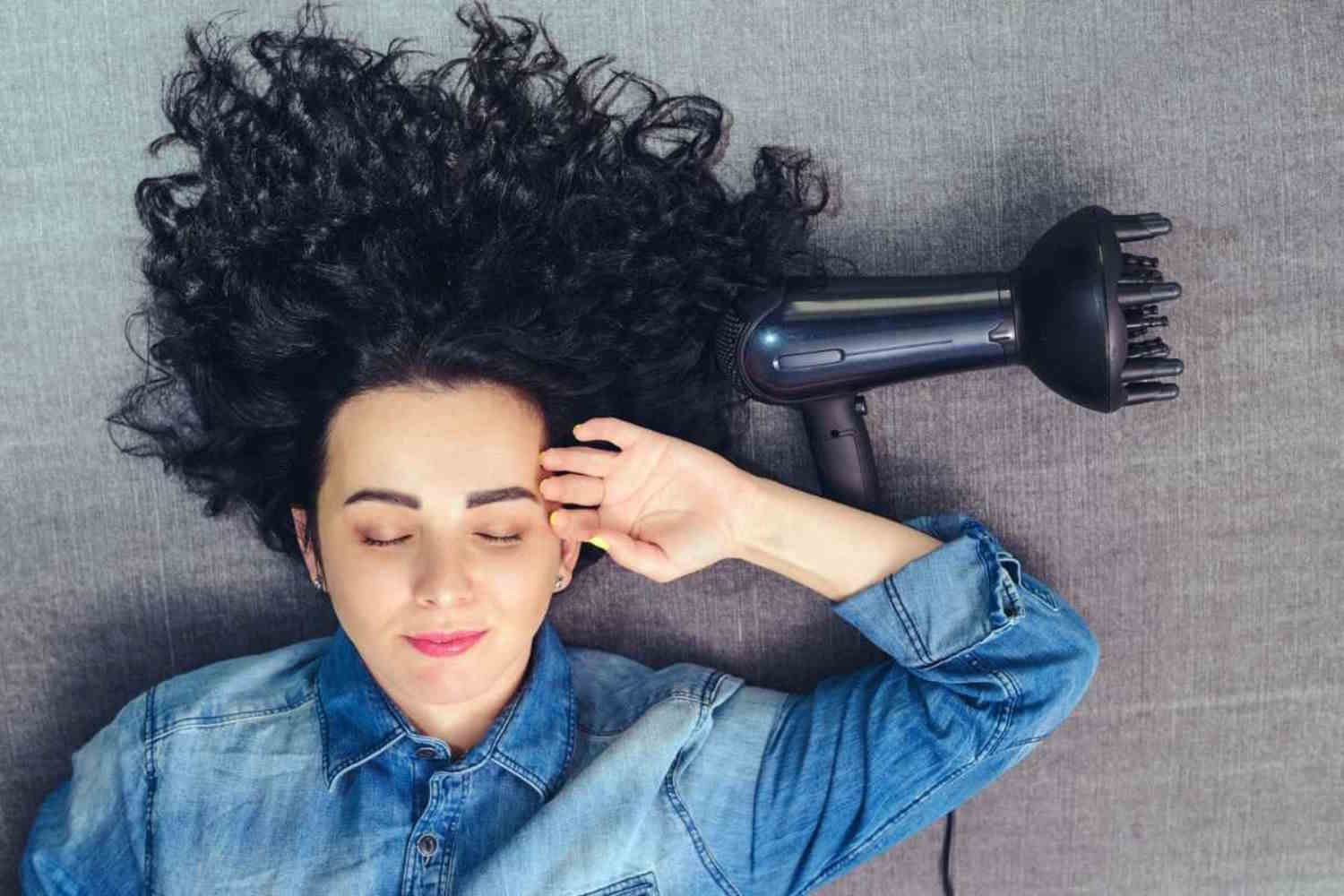 routine capelli ricci