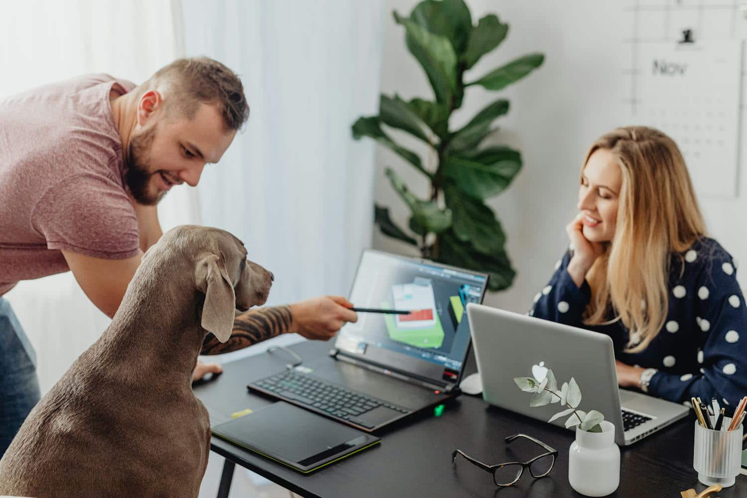 Giornata Mondiale dei cani in ufficio