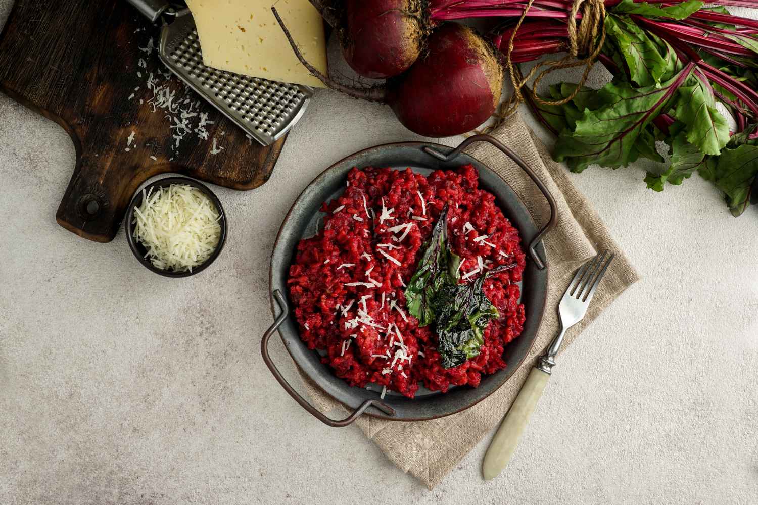 risotto alla rapa rossa