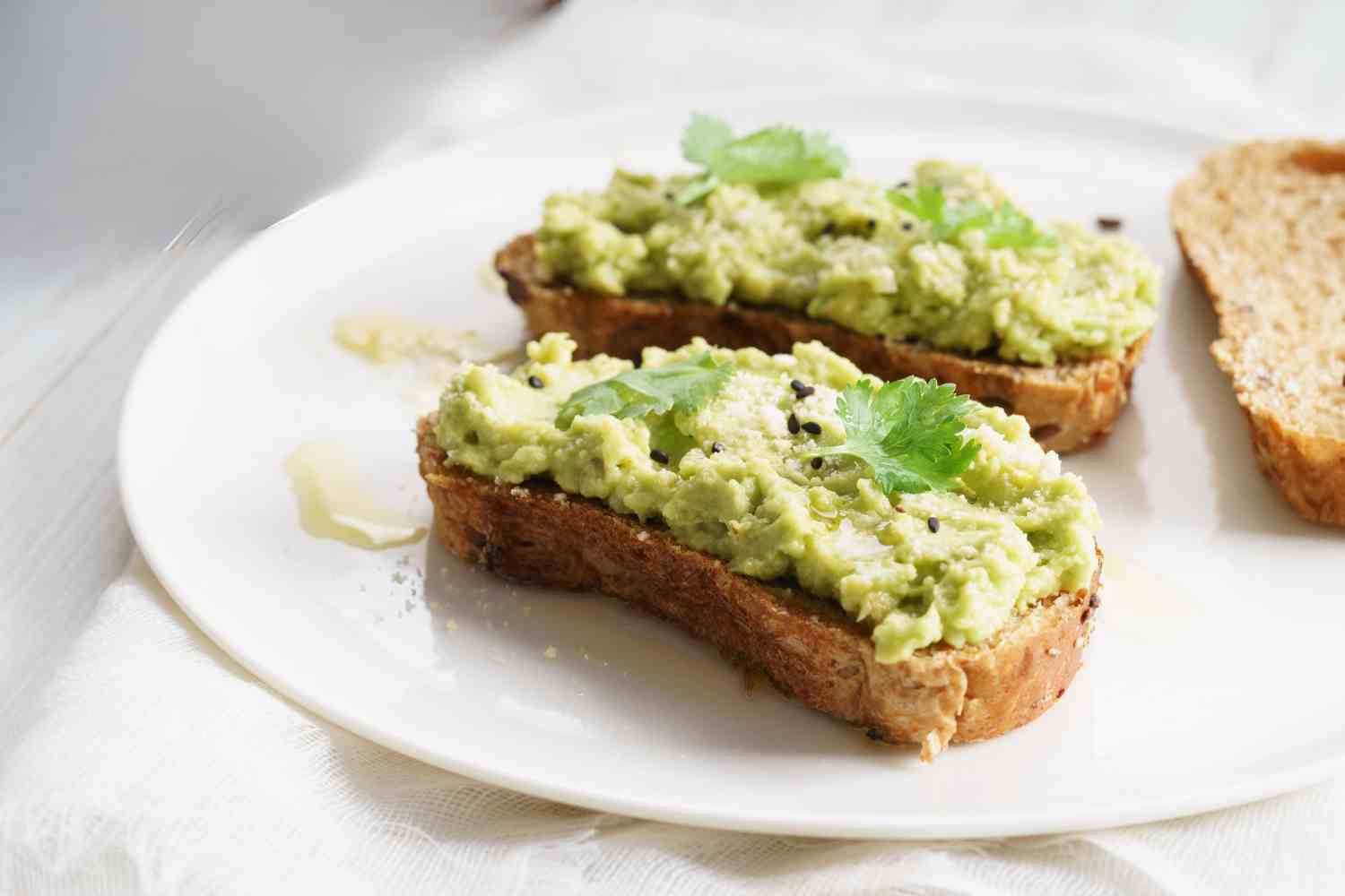 toast con fagioli di lima