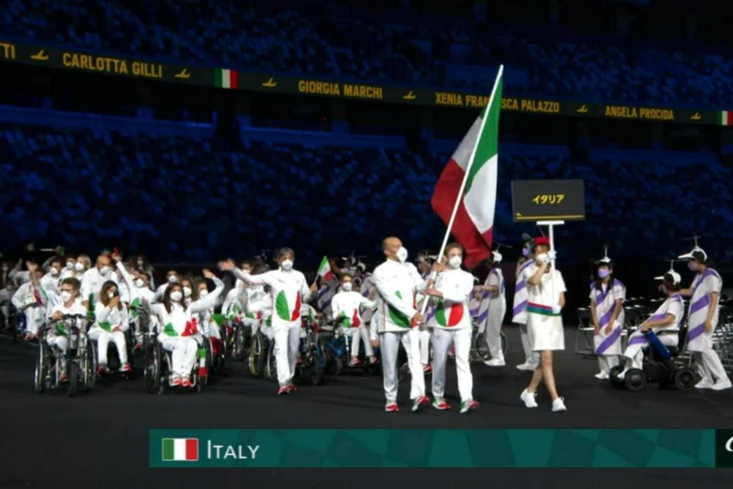 Paralimpiadi bandiere