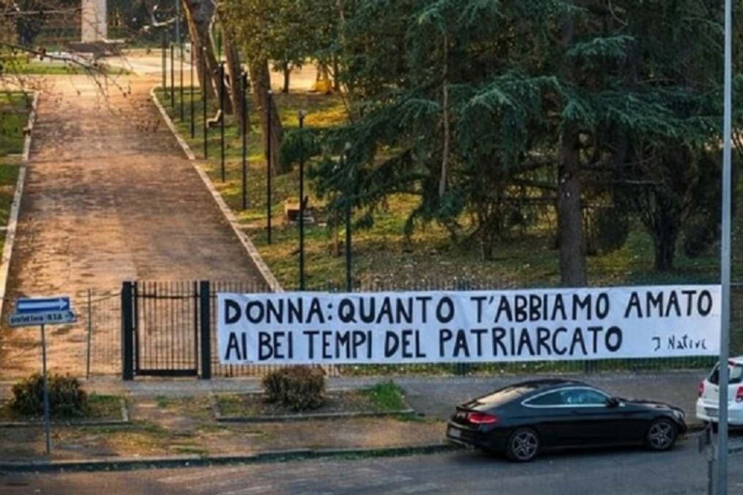 striscione-patriarcato