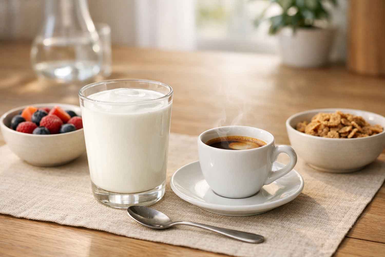 Kefir e caffè