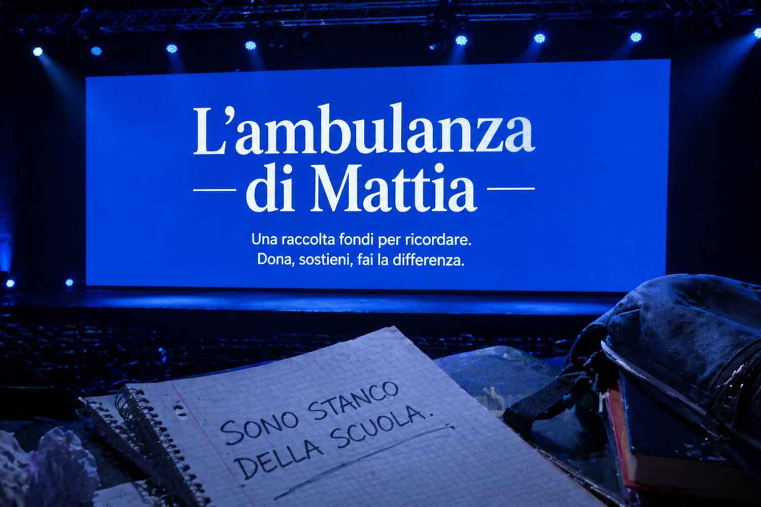 L'ambulanza di Mattia
