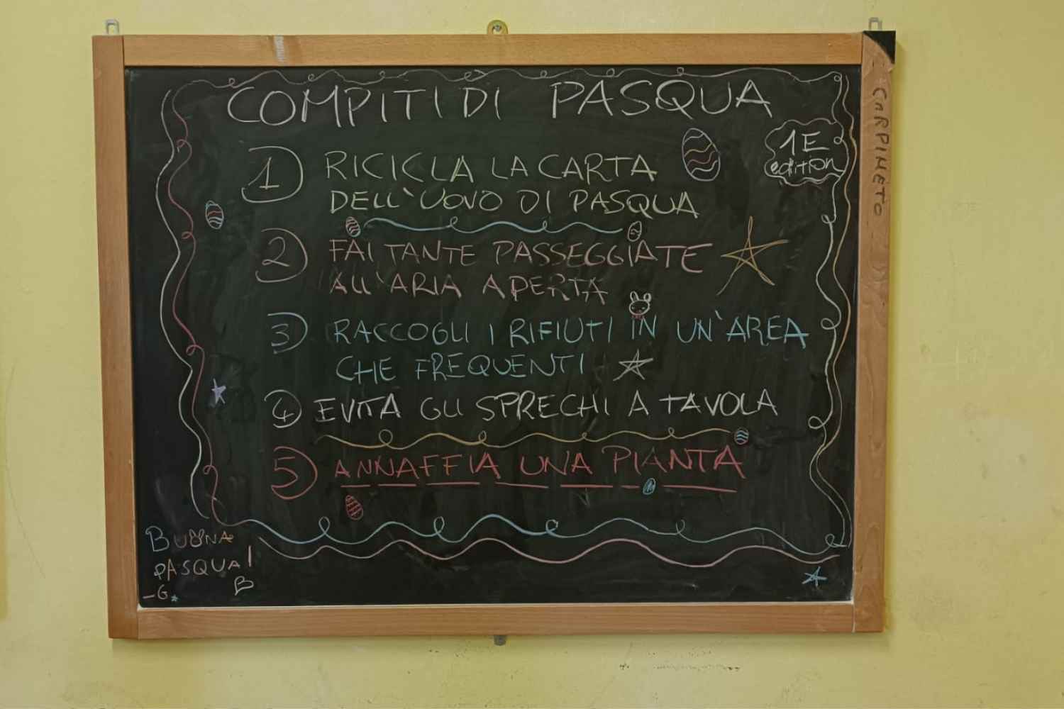 compiti di pasqua
