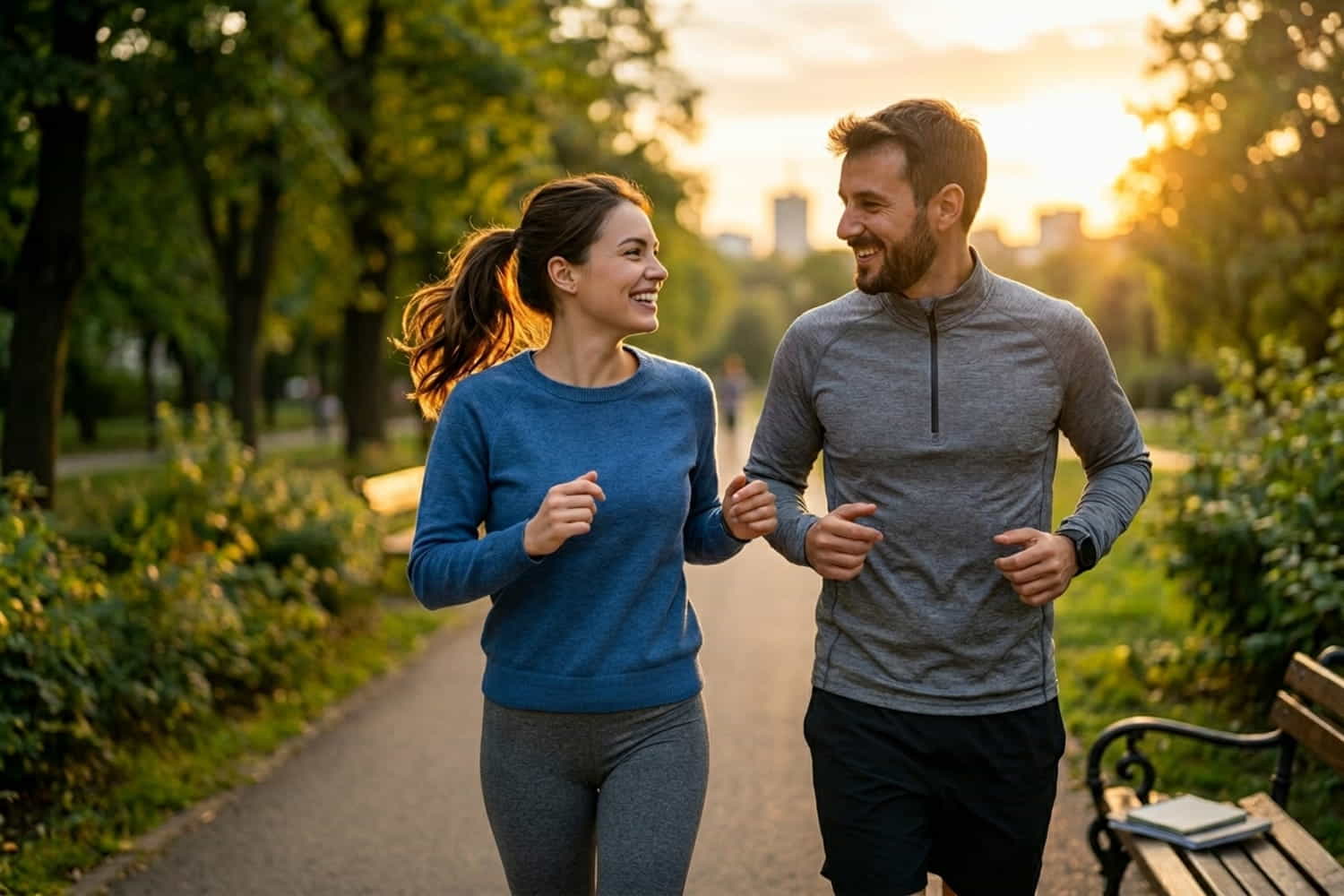 jogging accende desiderio