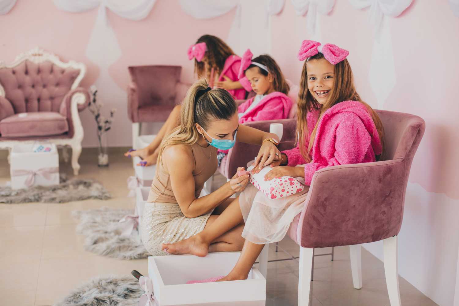 skincare feste bambine