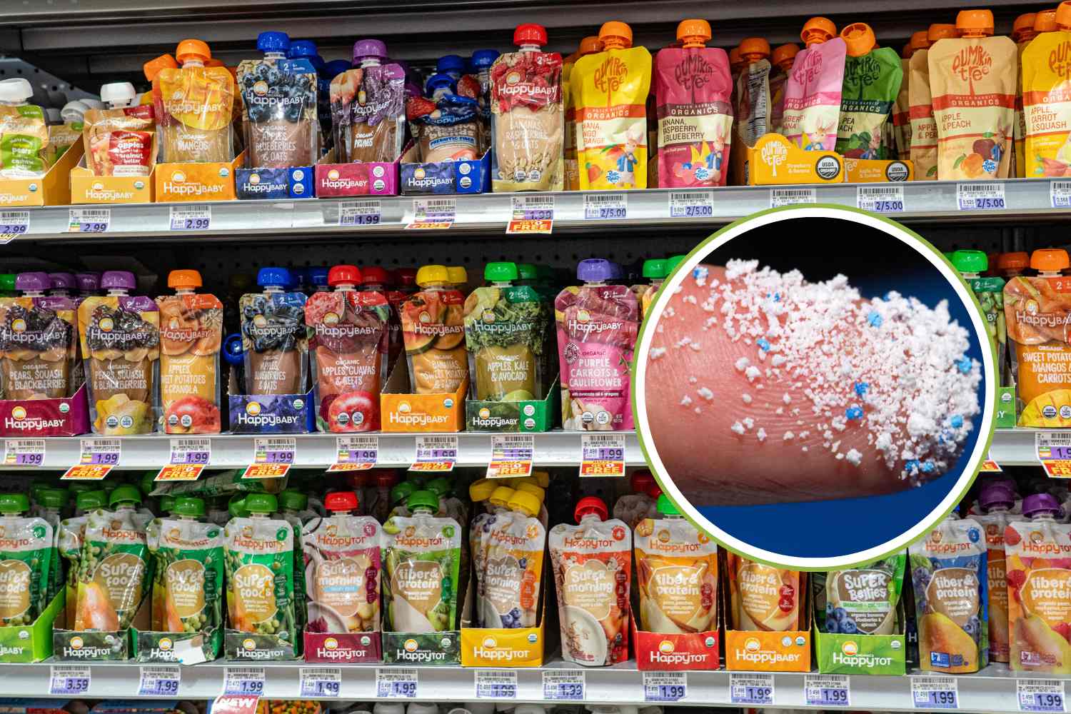 microplastiche bustine omogenizzati