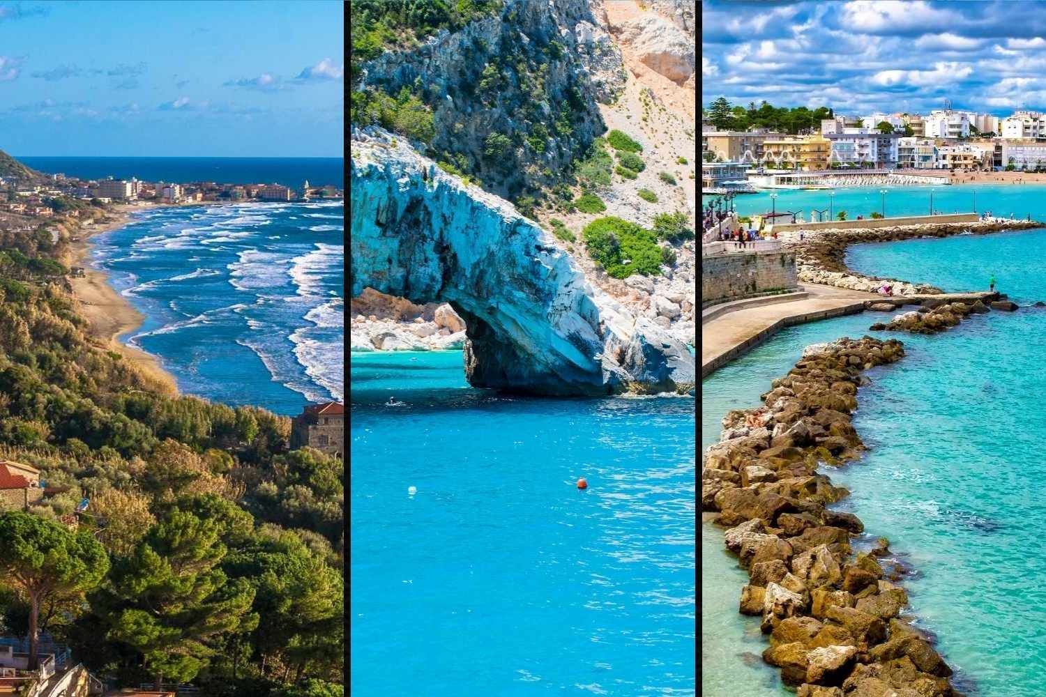 Pollica prima tra le Cinque Vele di Legambiente e Touring Club 2026. Baunei e Otranto sul podio, Sardegna regione regina. La classifica completa.
