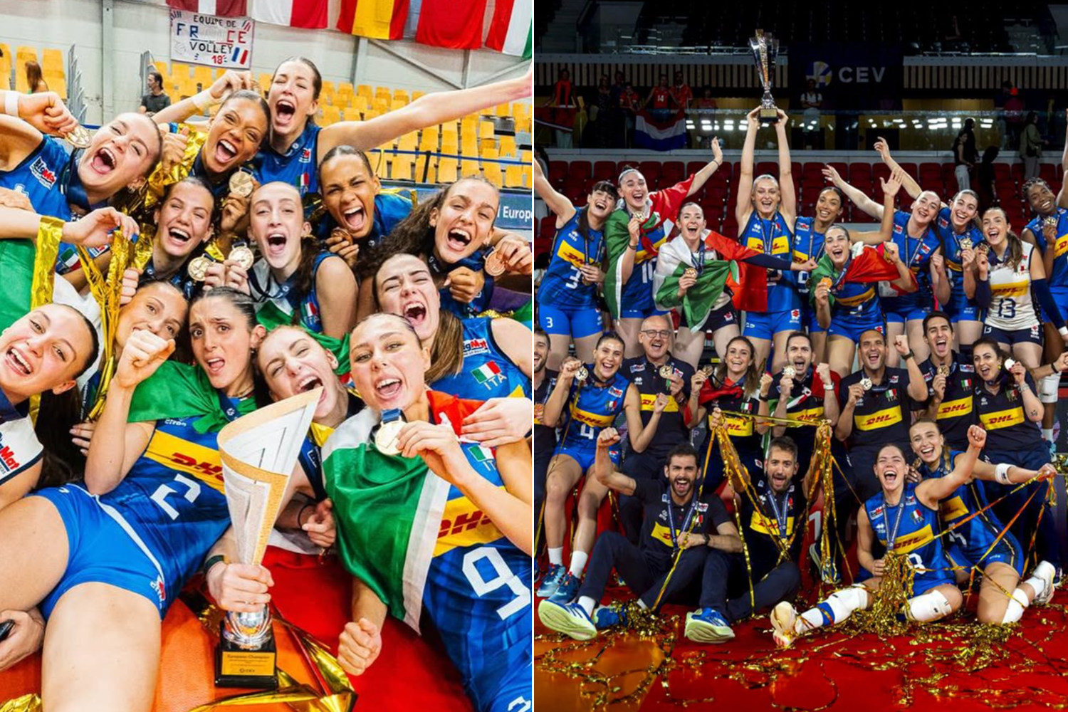 volley femminile doppio trionfo