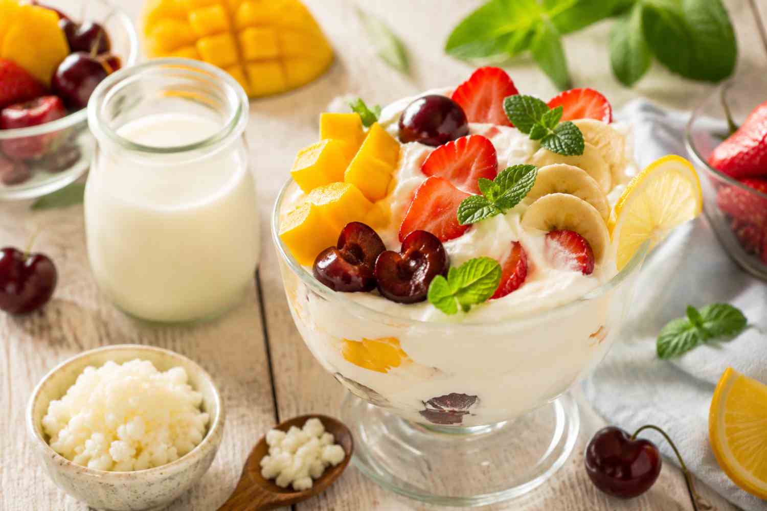 gelato di kefir