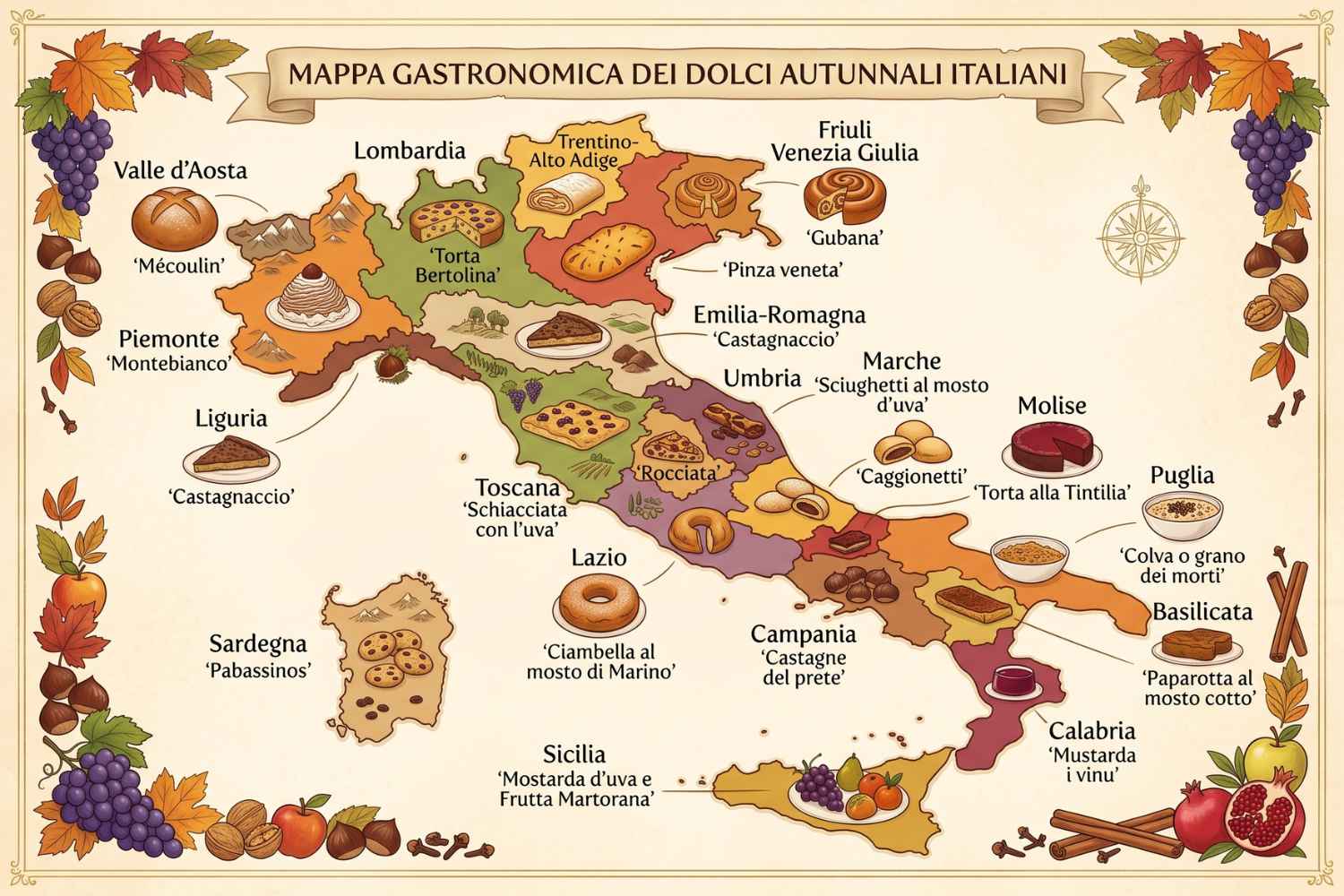 dolci autunnali