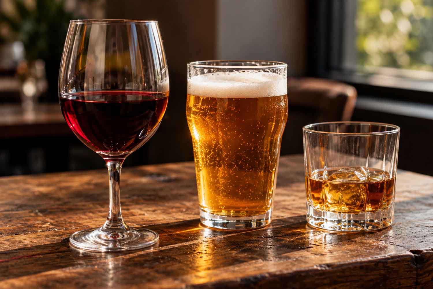 birra, vino, superalcolici